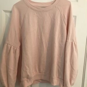 American eagle pink sweater